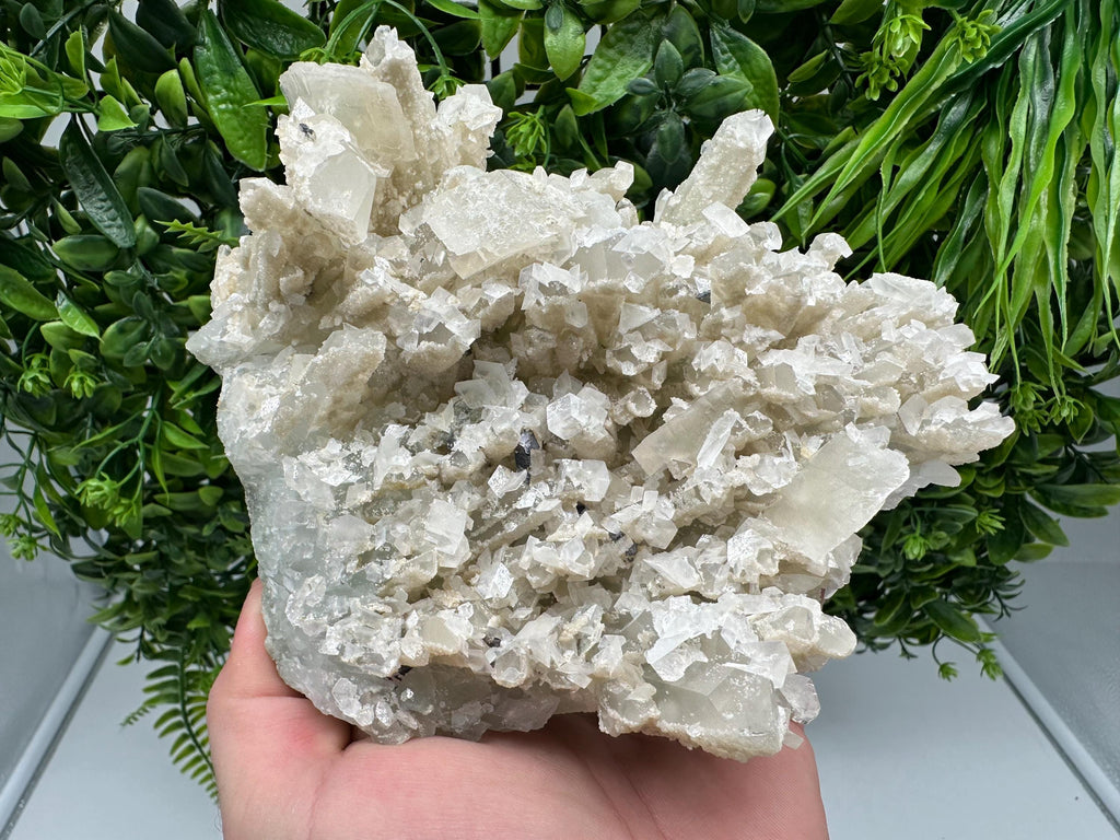 Quartz Galena Calcite Specimen: Borieva Mine, Bulgaria