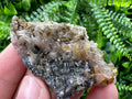 Limonite Coated Quartz Crystal, Natural Mineral Specimen