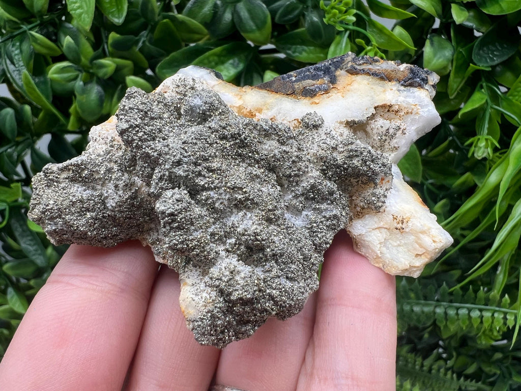 Barite,Marcasite on Chalcedony,from Androvo mine,Bulgaria,natural minerals souvenir,collection crystal,rare Barite cluster,gift,home
