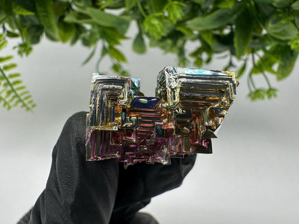 Rainbow Bismuth Crystal: Rare Gemstone Specimen,wholesale Bismuth