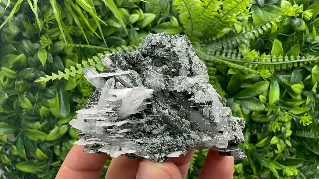 Quartz Chlorite Calcite Specimen, Borieva Mine, Bulgaria