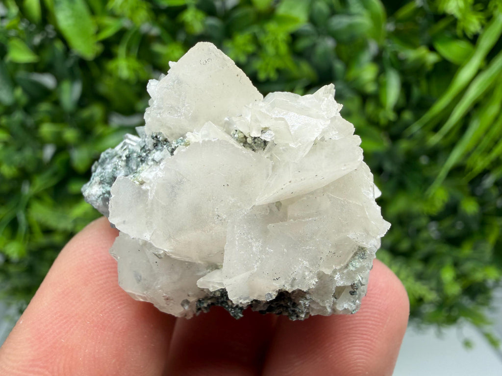 Wonderful Calcite,Quartz on Chlorite matrix,from Borieva mine,Madan,Bulgaria,natural collection mineral specimen,rare crystal,home decor