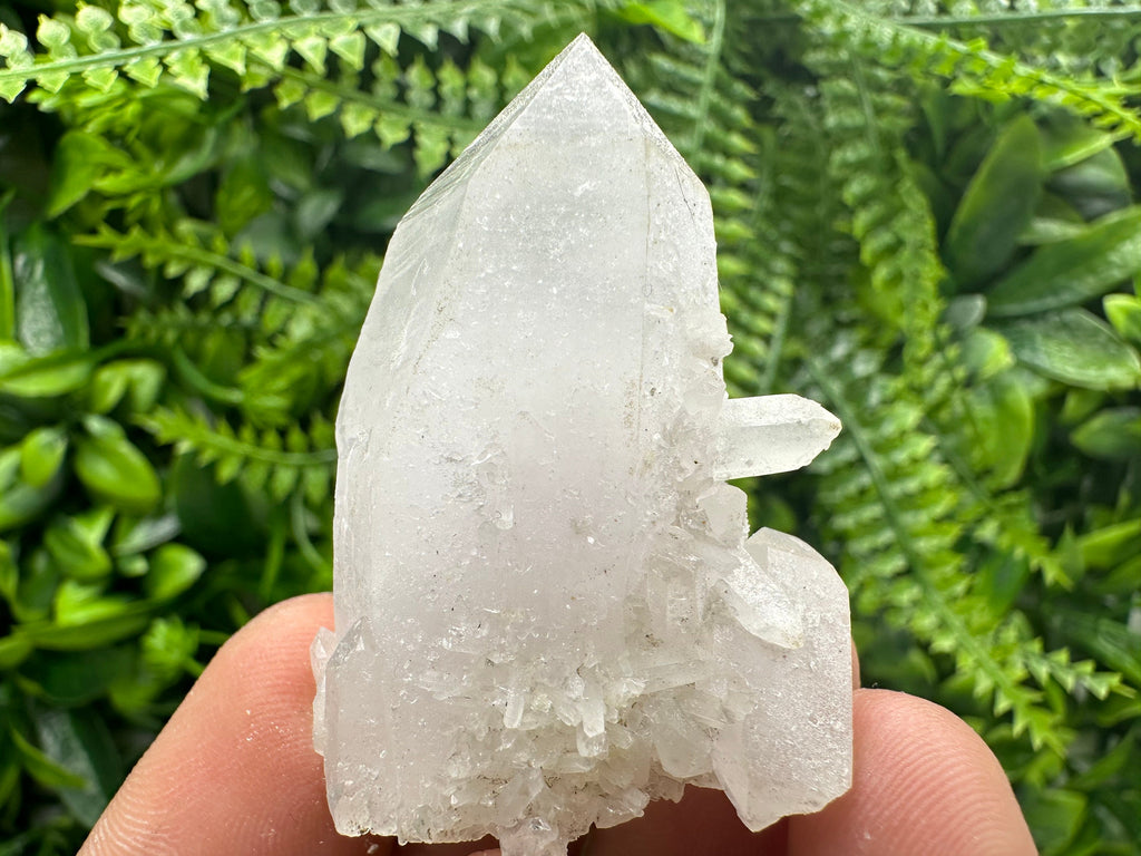Transparent Quartz Cluster: Krushev Dol Mine, Bulgaria