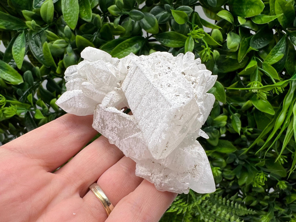 Wonderful Transparent Quartz whit Pyrite,from Krushev dol mine,Bulgaria,natural minerals,collection crystal,home decor stone,gift,quartz cls