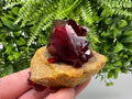 XXL Lab Grown Pruskite Ruby Crystal on Matrix