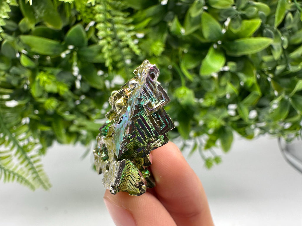Rainbow Bismuth Crystal: Rare Gemstone Specimen,wholesale Bismuth