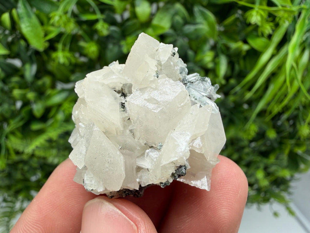 Wonderful Calcite,Quartz on Chlorite matrix,from Borieva mine,Madan,Bulgaria,natural collection mineral specimen,rare crystal,home decor