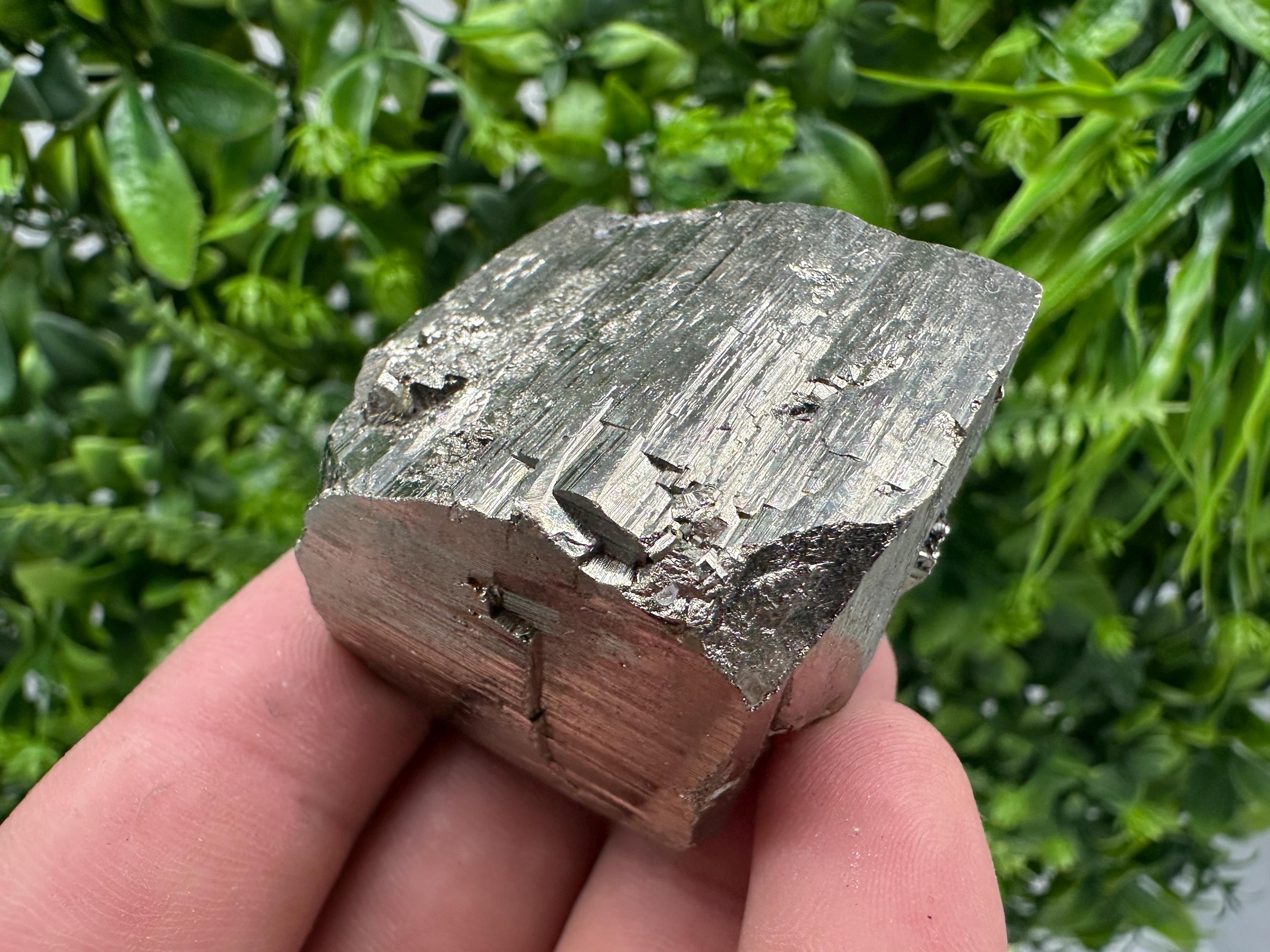 Natural Pyrite Crystal Mineral Specimen, Borieva Bulgaria