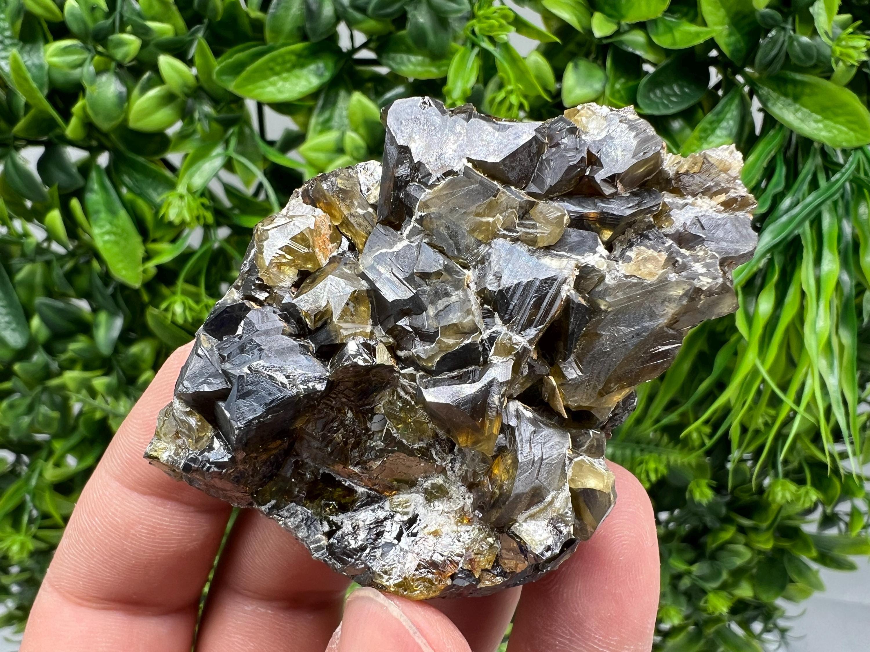 Cleiophane Sphalerite Gem: Rare Transparent Crystal Mineral Stone