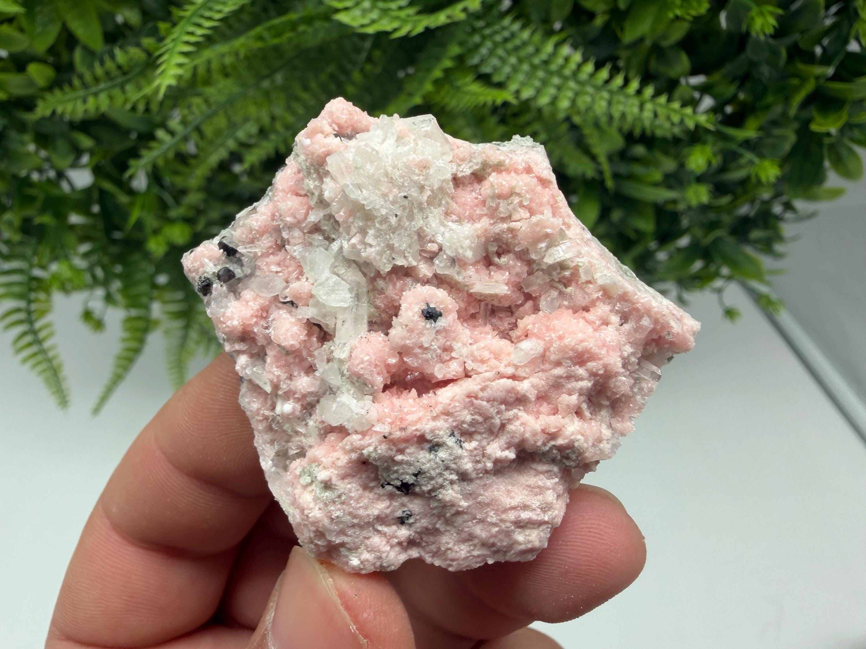Pink Rhodochrosite Crystal, Starnica Mine, Bulgaria, Mineral Decor