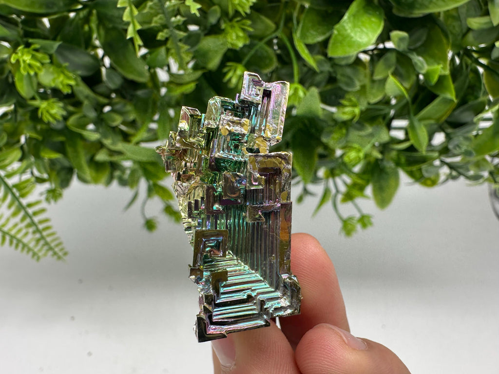 Rainbow Bismuth Crystal: Rare Gemstone Specimen,wholesale Bismuth