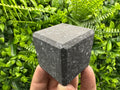 Shungite Cube 4cm: EMF & 5G Protection, Healing Crystal