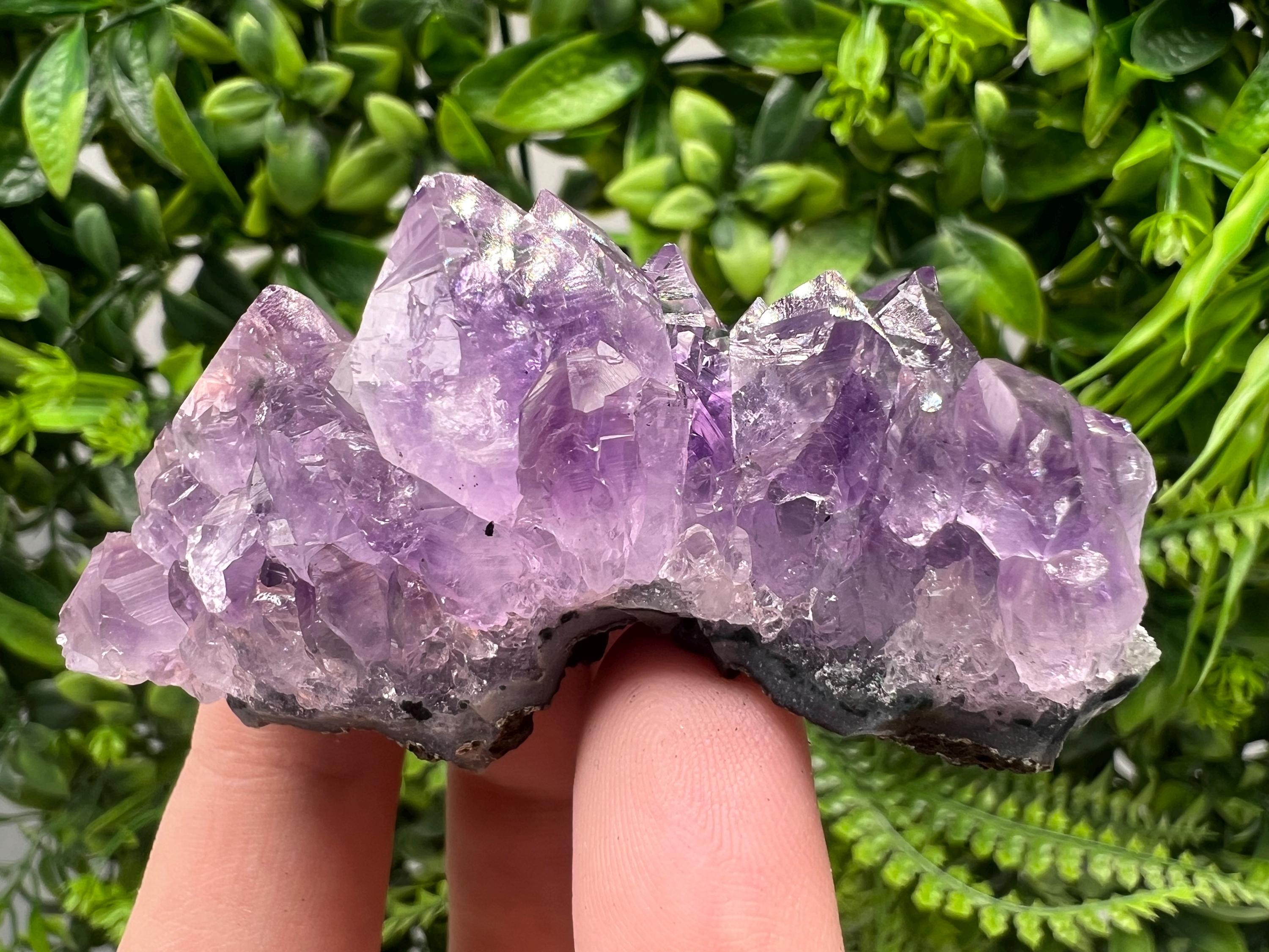 Uruguay Amethyst Crystal: Purple Quartz Home Decor - 57 Grams