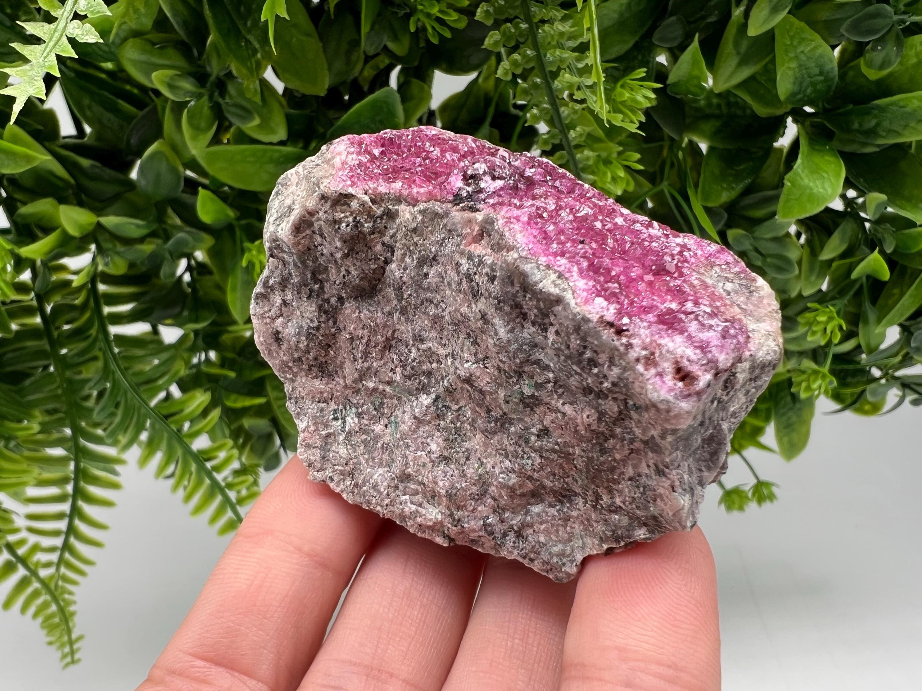 Cobalto Calcite Crystal, Pink Mineral Specimen, Congo