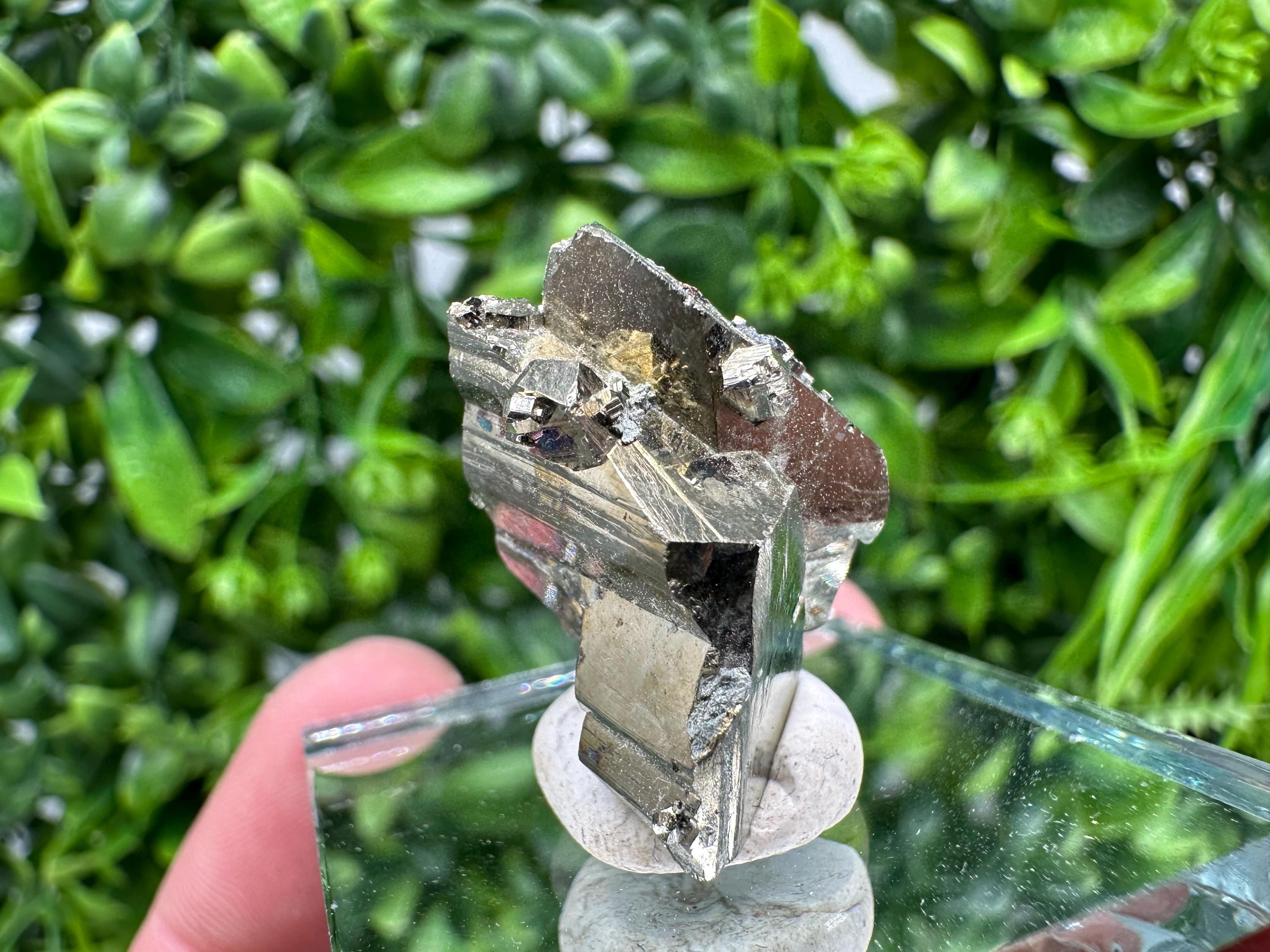Rare Crystallized Pyrite Specimen: Borieva Mine, Bulgaria