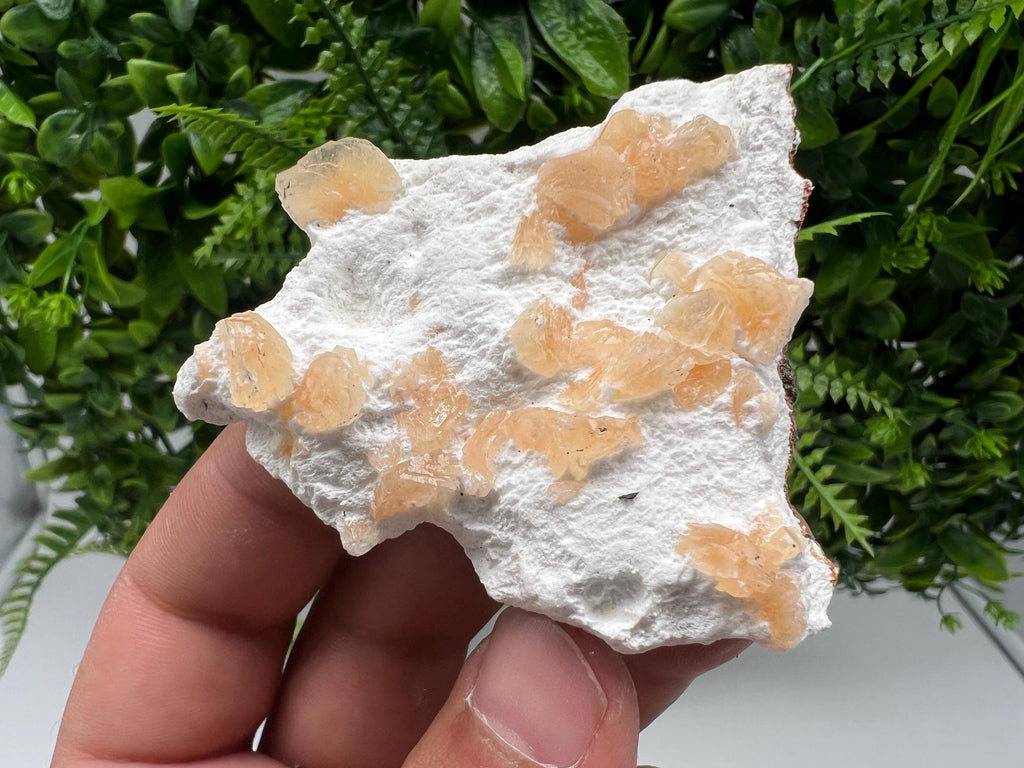 Rare Heulandite Apophyllite Cluster: Gold Minerals from Puna, India