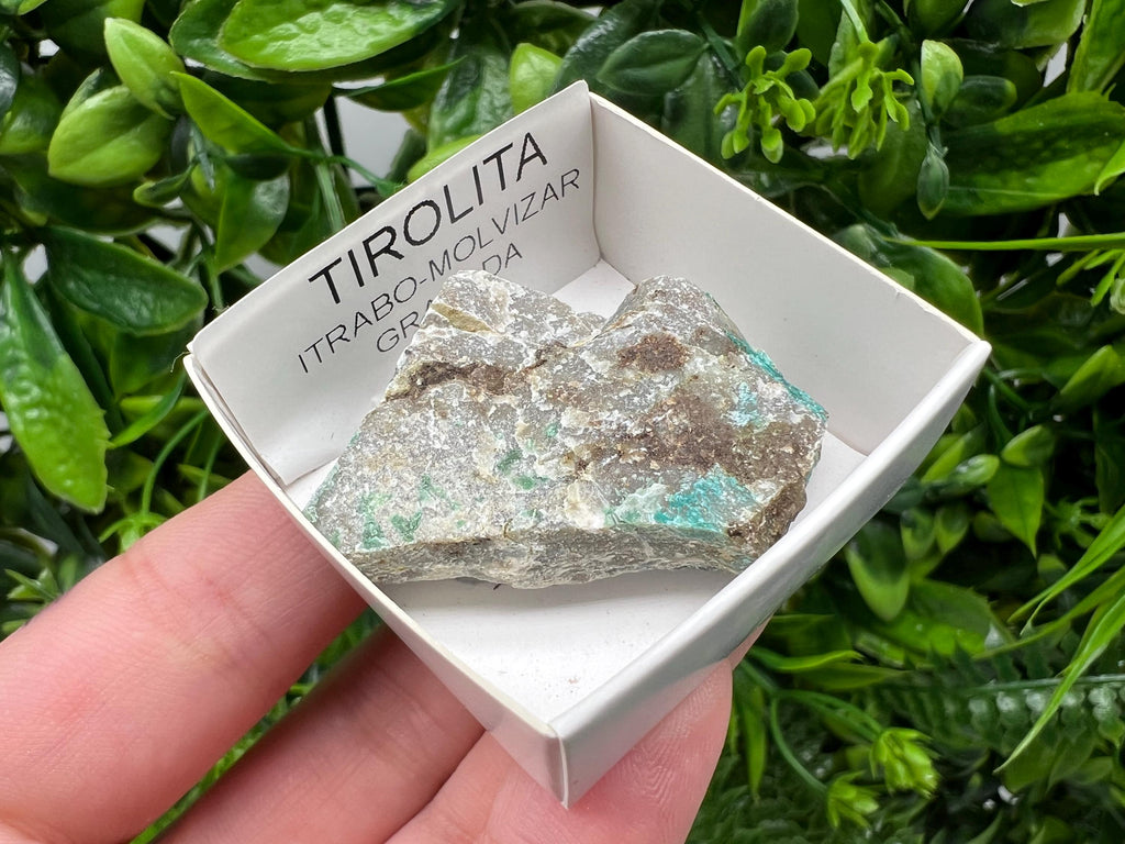Rare Raw Tirolite Mineral Specimen: Granada, Spain Crystal Collection