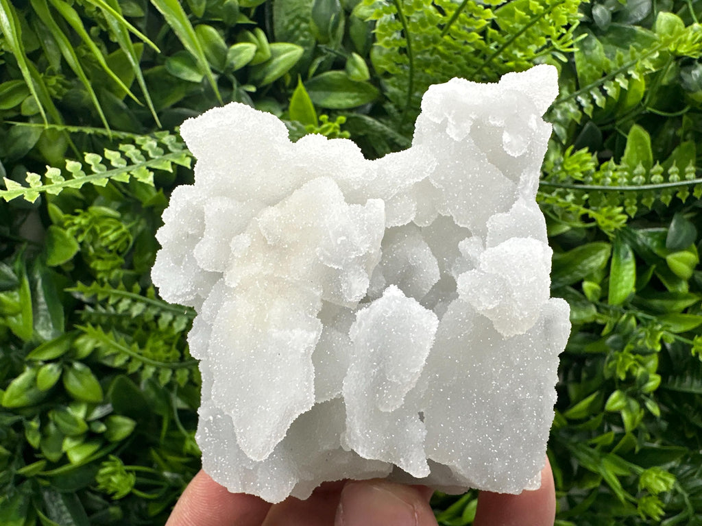 Chlorite Quartz Cluster, Chalcedony Mineral Specimen