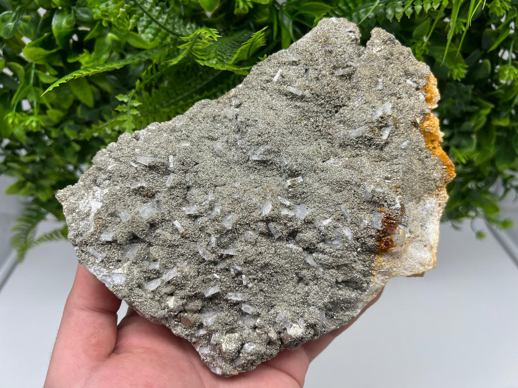 Barite Marcasite Cluster on Chalcedony, Androvo Mine, Bulgaria