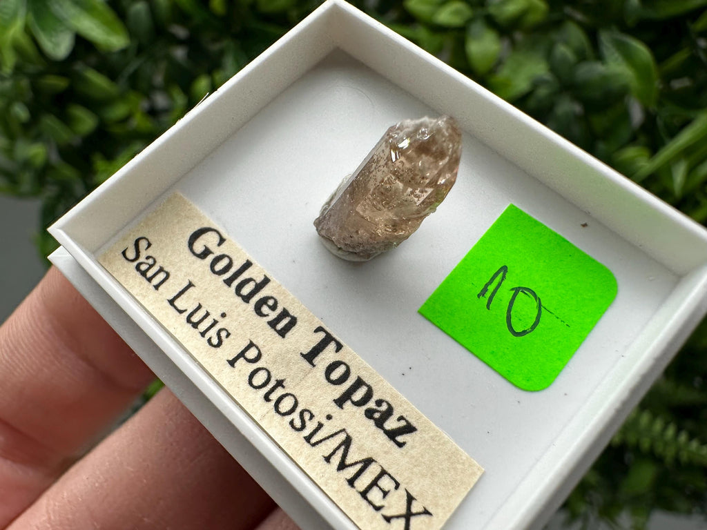 Golden Topaz Crystal, Mineral Specimen from Mexico