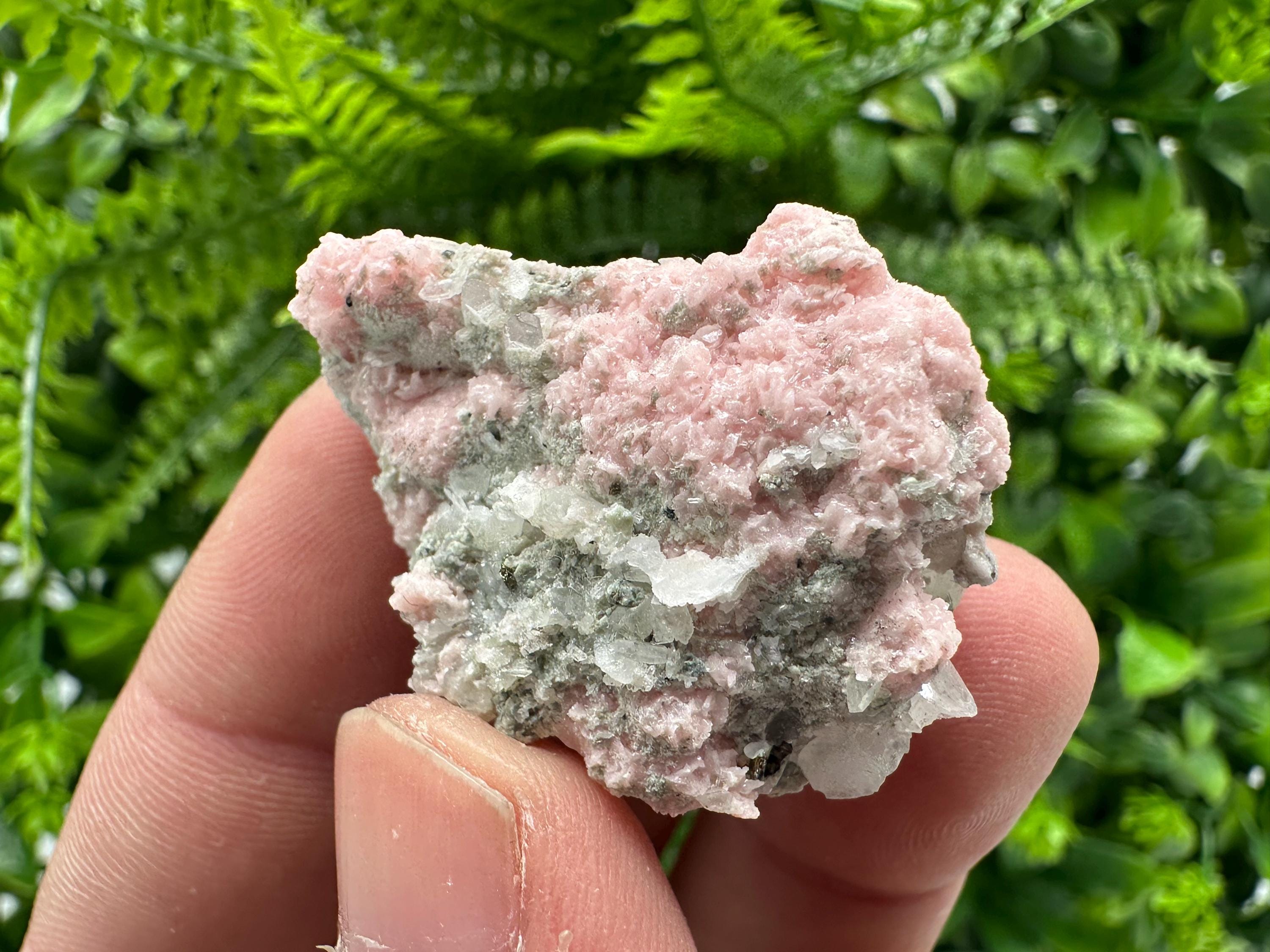 Pink Rhodochrosite Crystal: Starnica Mine, Bulgaria