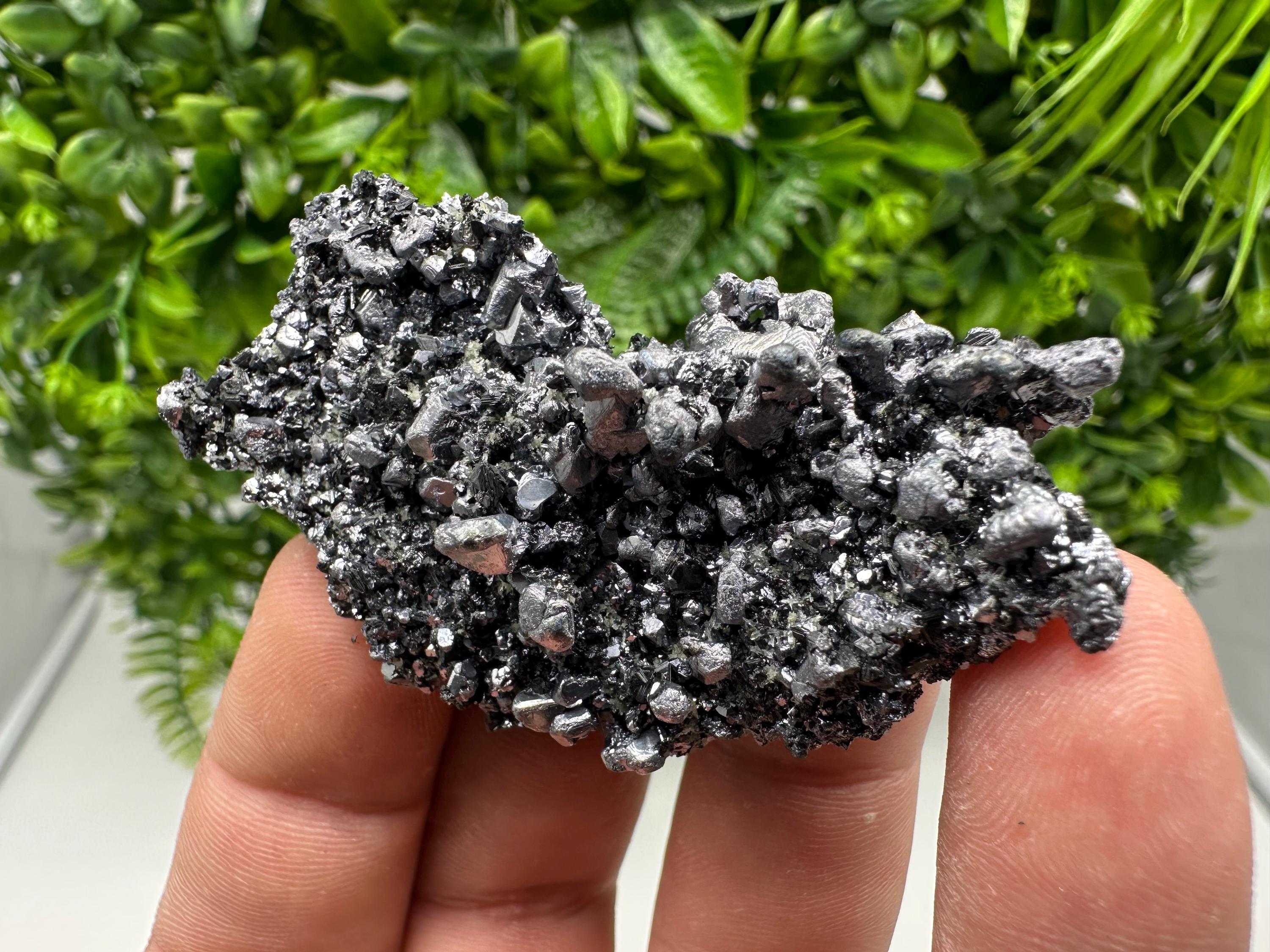 Sphalerite Galena Crystal Cluster with Quartz, Epidote & Chlorite