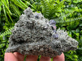 Galena Pyrite on Quartz, Bulgaria Mineral Decor Stone