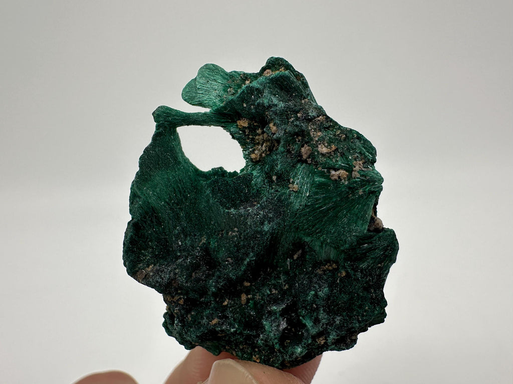 Green Polished Malachite Crystal, Congo Minerals, Chakra Stone