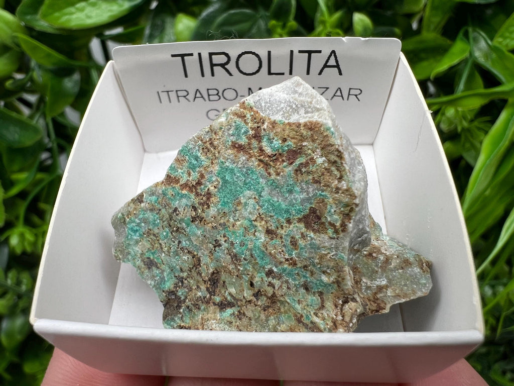 Rare Raw Tirolite Specimen: Granada Spain Mineral Collection