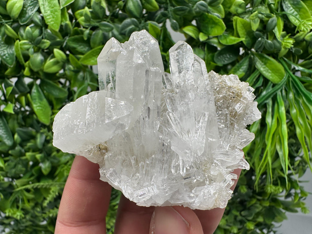 Transparent Quartz Crystal Cluster, Djurcovo Mine, Bulgaria