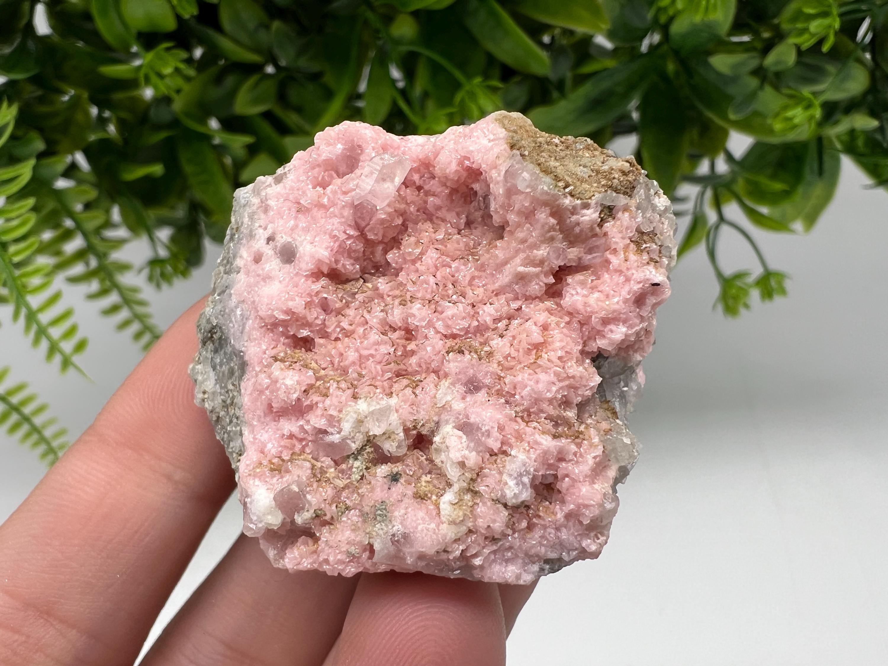 Pink Rhodochrosite Crystal Specimen, Starnica Mine, Bulgaria