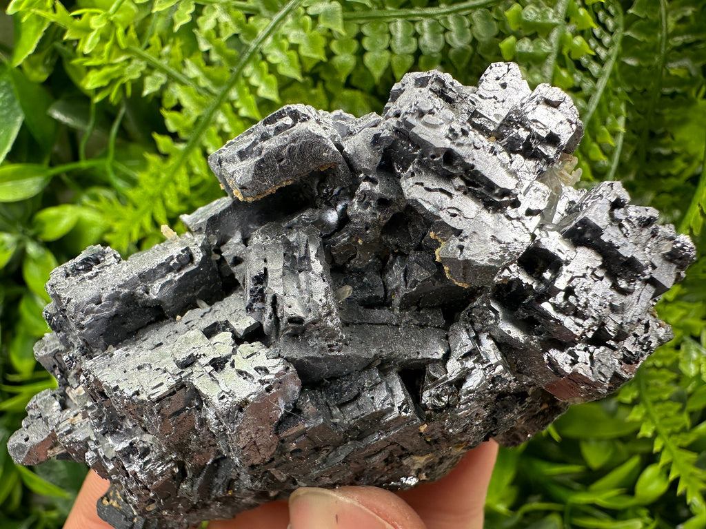 Skeleton Galena Cluster, Rare Morphology Crystal, Bulgaria Mineral Souvenir