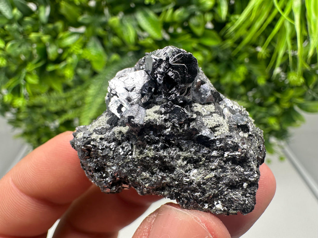Collected Skeletal GALENA,Sphalerite,Quartz,Calcite from Krushev dol mine,Madan,Bulgaria,natural,collectible mineral specimen home decor