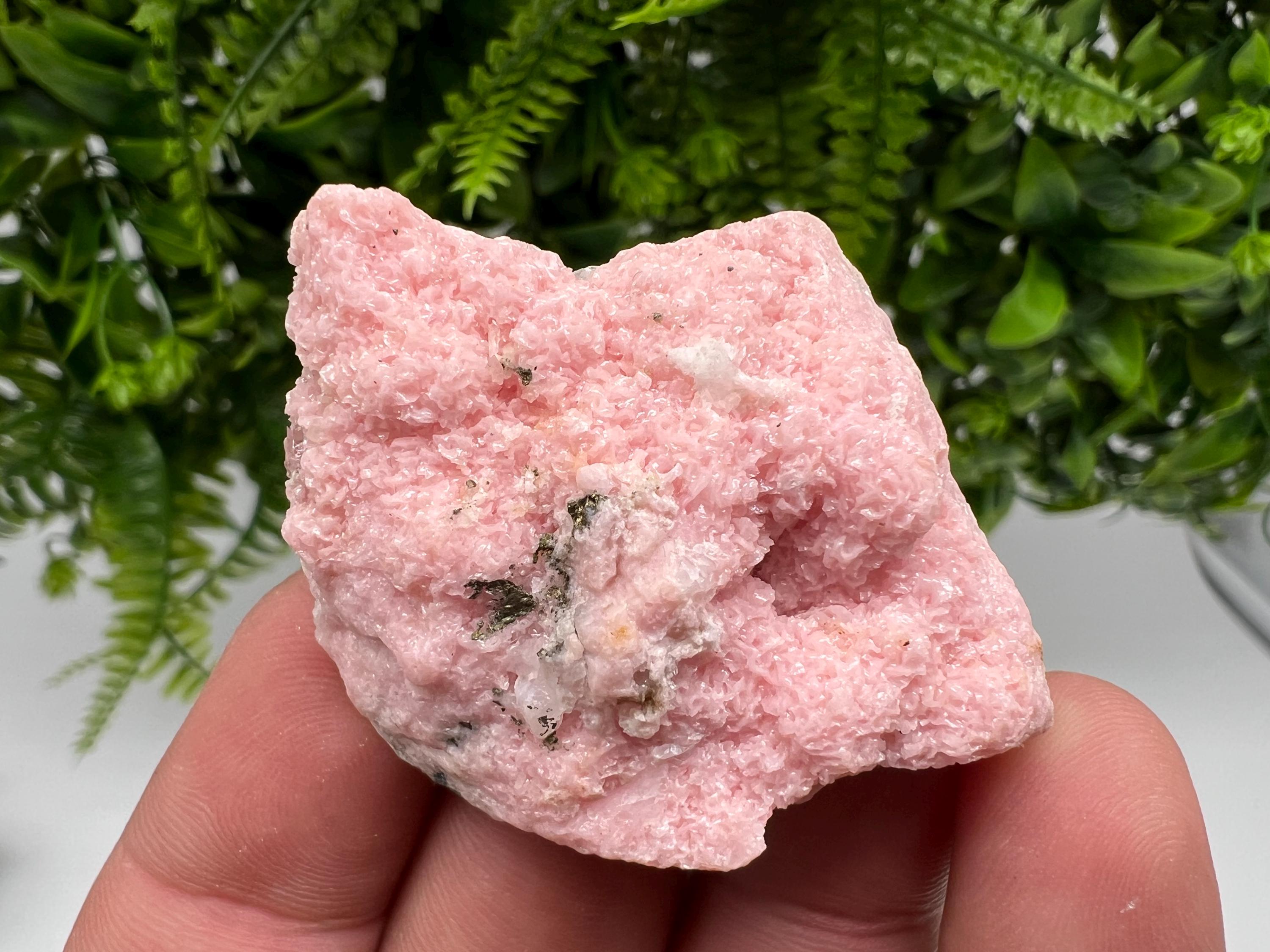 Pink Rhodochrosite Crystal, Starnica Mine Bulgaria, Home Decor Stone