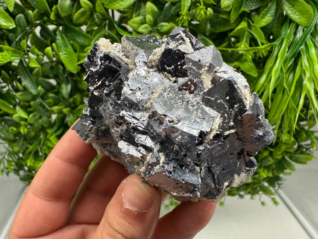 Rare Galena Cubes, Marzyan Mine Mineral Specimen, Bulgaria
