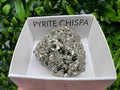 Peruvian Pyrite Cube: Natural Gold Mineral Specimen, Home Decor (3/3.3cm