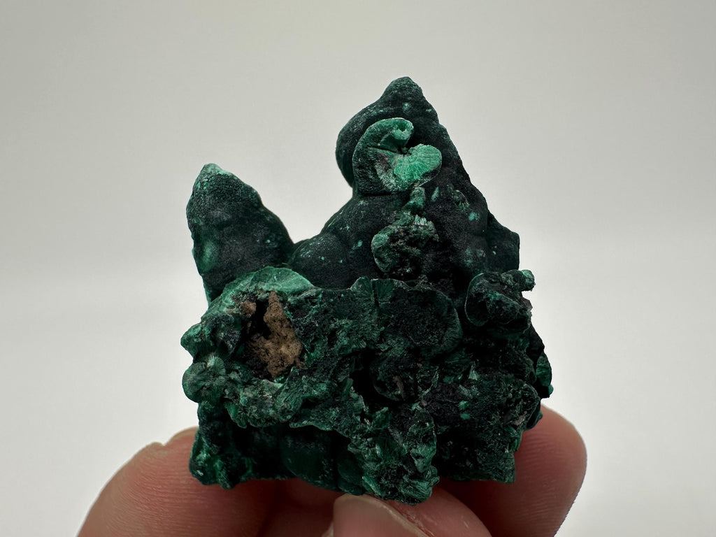 Green Malachite Crystal Specimen from Congo
