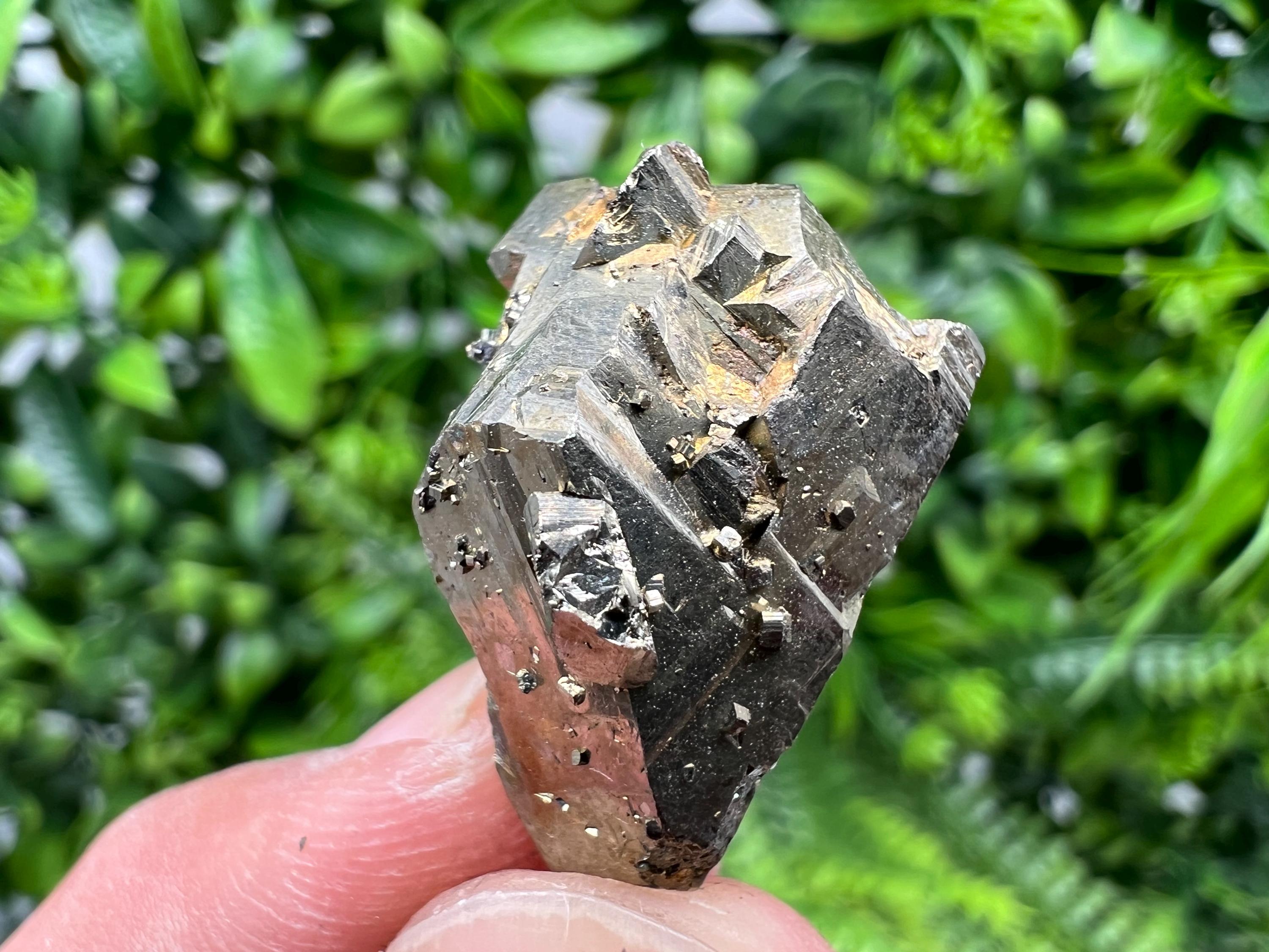 Rainbow Pyrite Cluster, Borieva Mine, Bulgaria