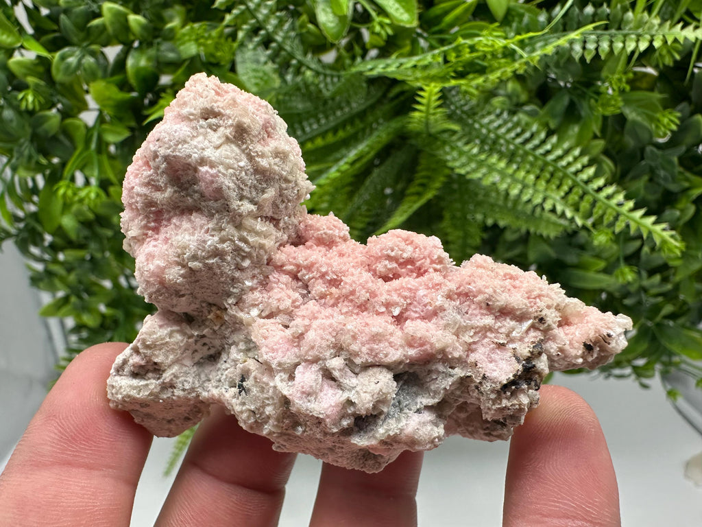 Pink Rhodochrosite Crystal: Starnica Mine, Bulgaria - Home Decor Stone