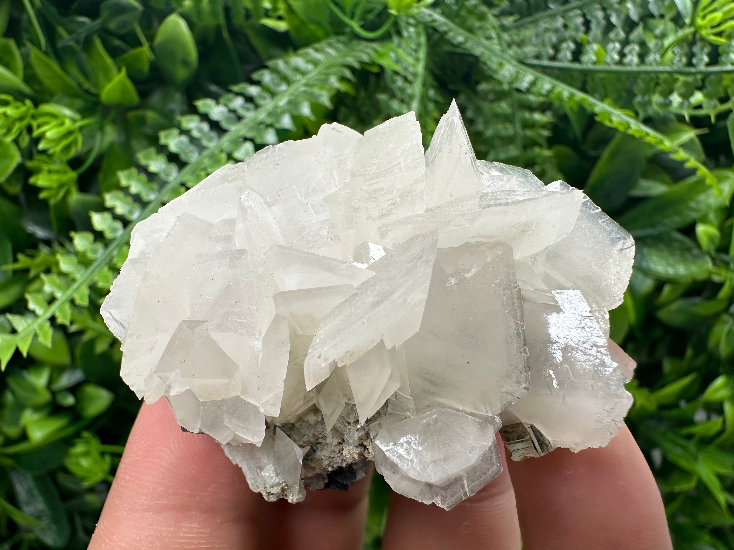 UV Fluorescent Calcite with Pyrite and Quartz, Bulgaria