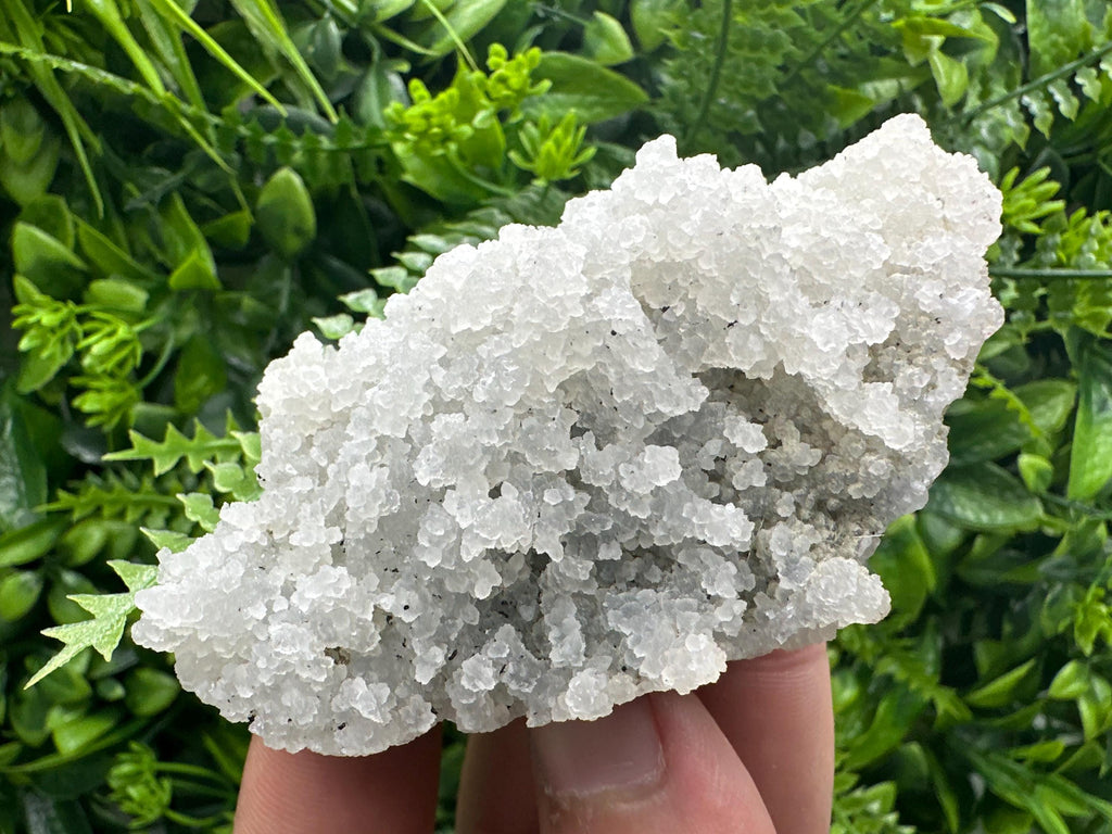 Natural Chalcedony Specimen: India Crystal Mineral, Home Decor