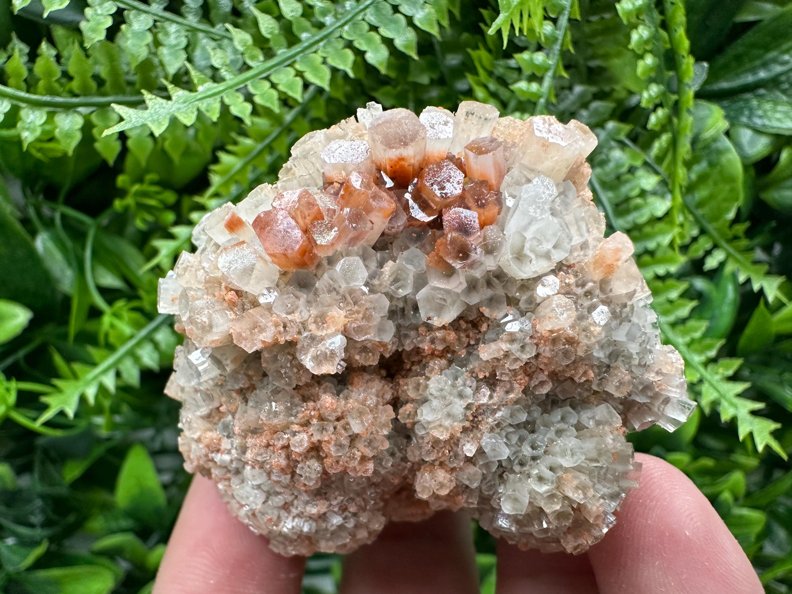 Moroccan Aragonite Sputnik Crystal Cluster: Raw Stone Decor
