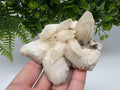 Calcite on Green Quartz: Rare Healing Crystal from Bulgaria
