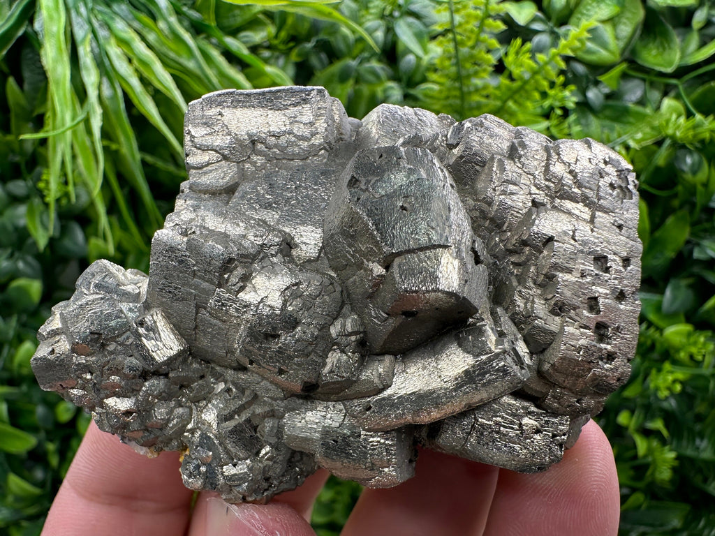 Rare Pyrite Cluster: Androvo Mine, Bulgaria (7/6/3 cm)