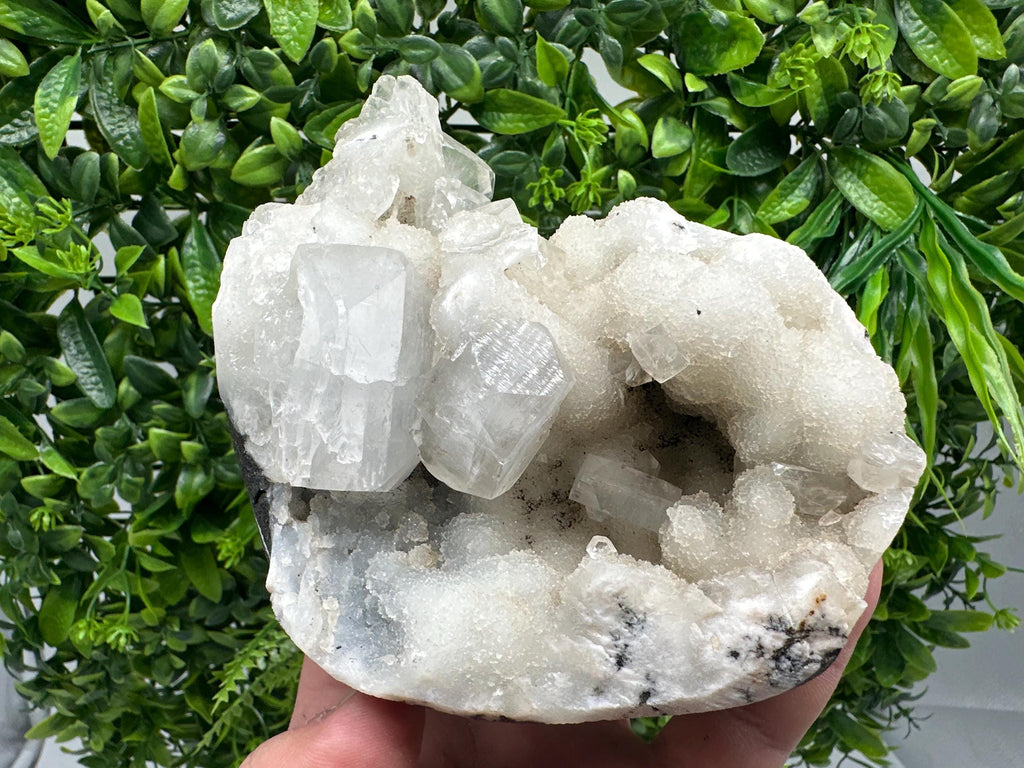 STUNNING Transparent Apophyllite on Chalcedony,natural, collection minerals specimen,India Minerals,Crystal, Stone Mineral Specimens India
