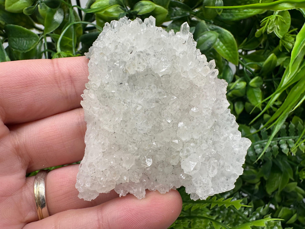 Transparent Quartz on Chlorite Matrix, Borieva Mine Mineral Specimen