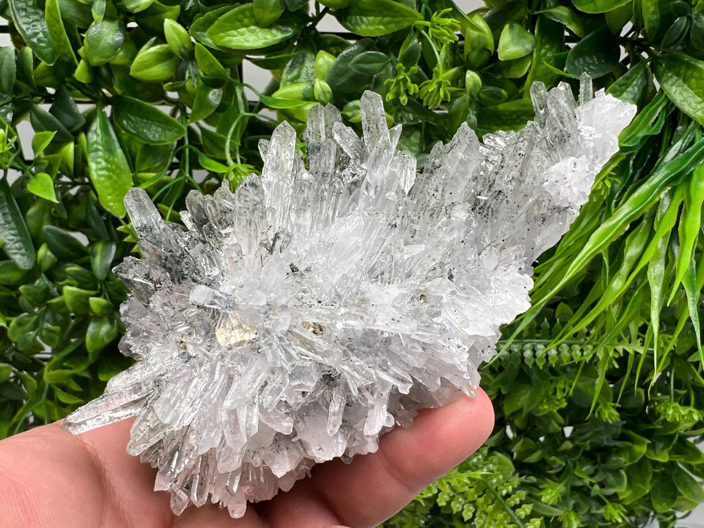 Quartz Rhodochrosite Cluster, Djurcovo Mine Mineral Specimen