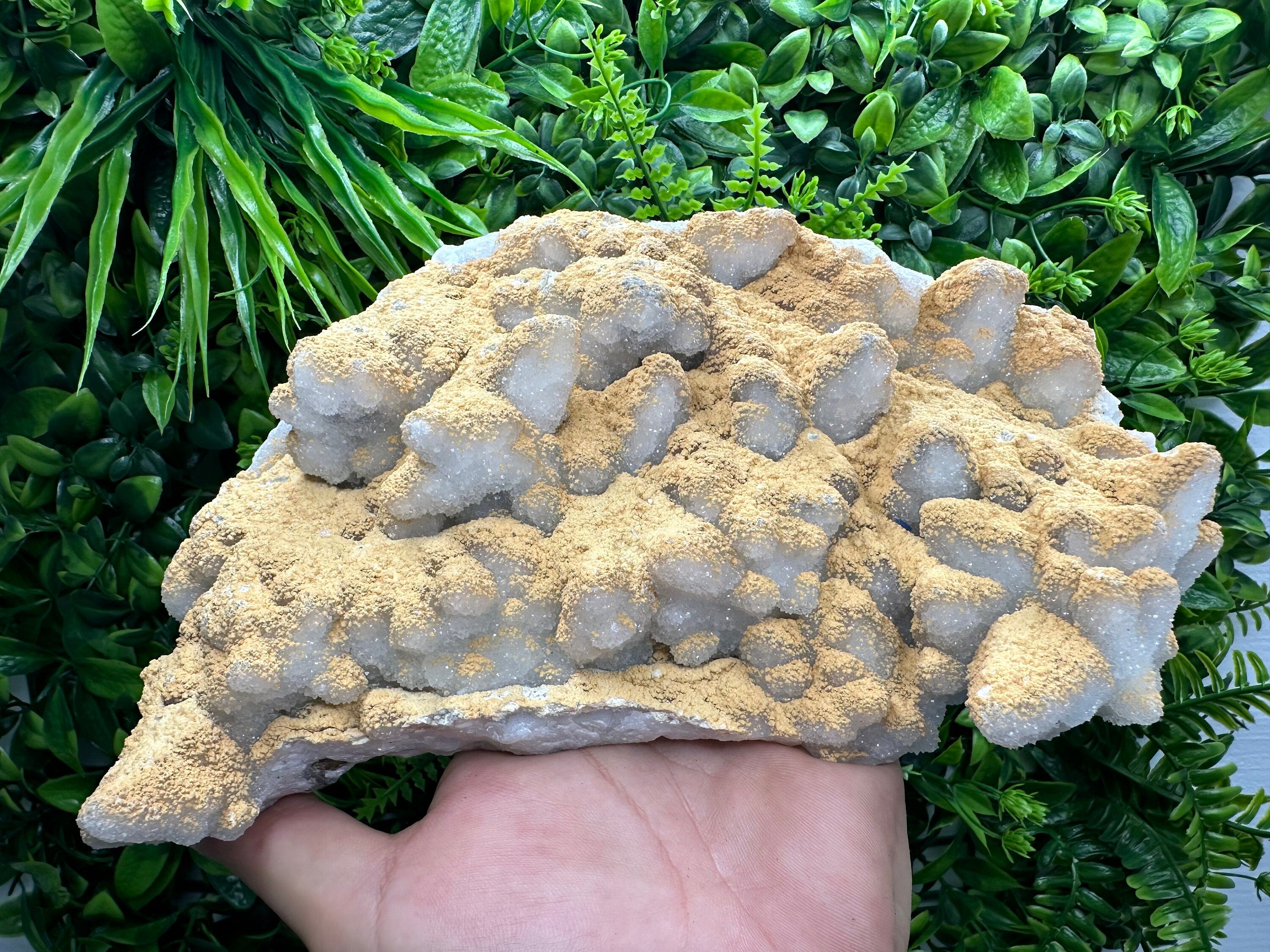 Large Chalcedony with Dolomite/Siderite, Krushev Dol Mine Mineral Specimen