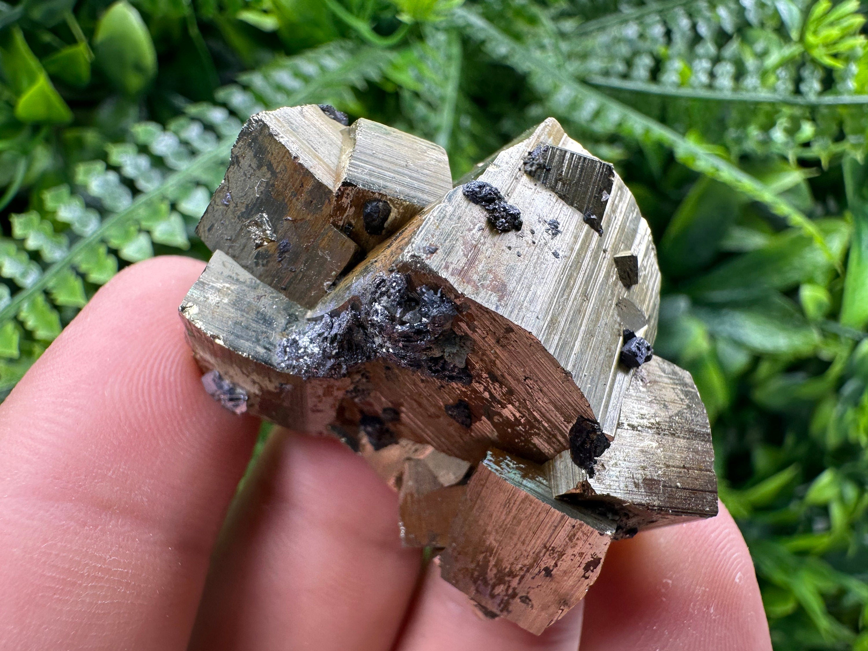 Natural Pyrite Crystal: Shiny Fool's Gold Mineral Souvenir