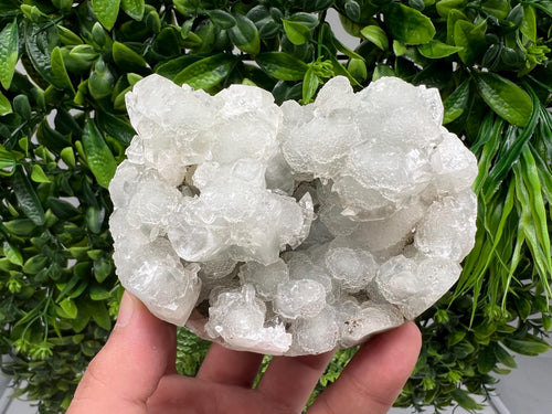 Apophyllite Stilbite Chalcedony Specimen: India Minerals Collection
